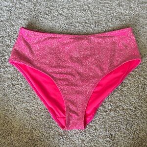 Good American Pink Bikini Swimwear